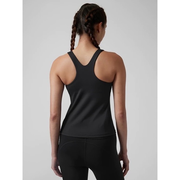 Athleta Lightning Support Racerback Tank Top Black XS - Picture 2 of 9